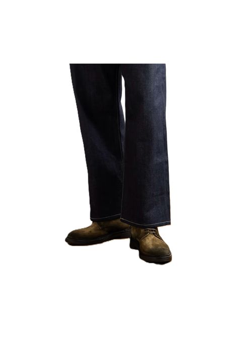 Stivaletti Stringati in Camoscio Marrone FLEXI 203 olive Officine Creative Officine Creative | OCUHOPF203LIC89F395OLIVE